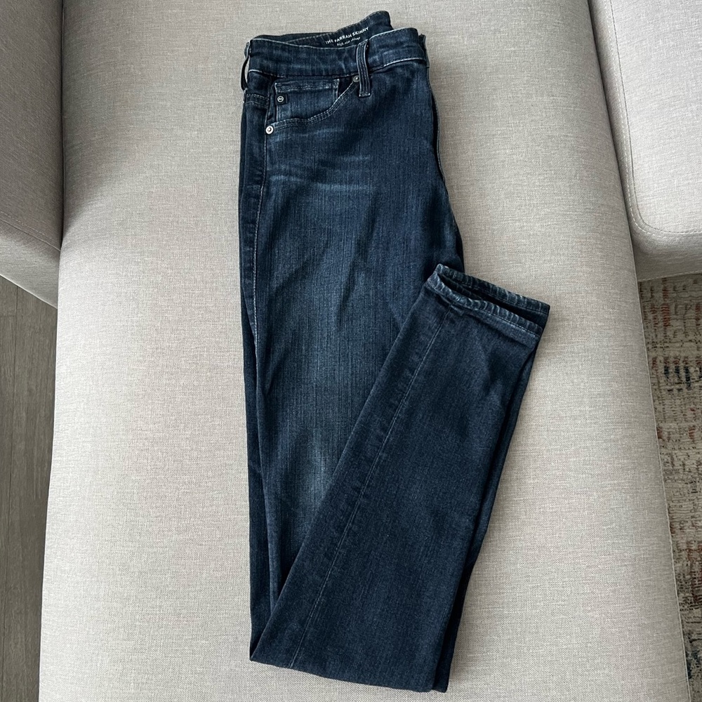Adriano Goldschmied Jeans - The Farrah Skinny (Size 28R) High Waist